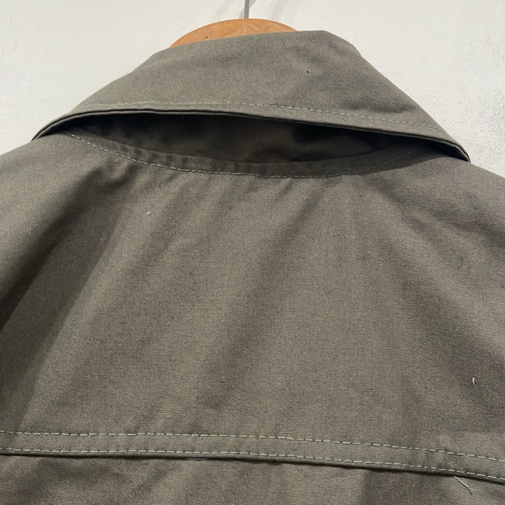 Filson Field Ranger Unlined Jacket in Olive Green Pockets Size M - Picture 6 of 10